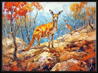 Картина Кенгуру №14