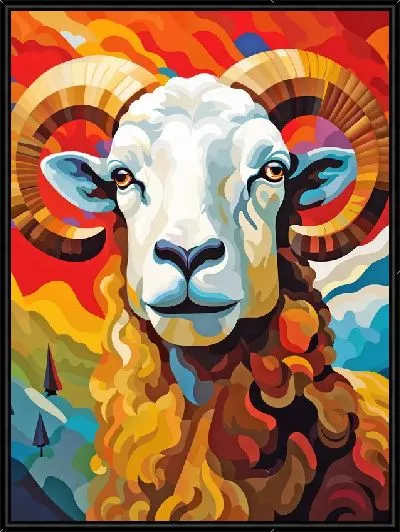 Картина Баран №20