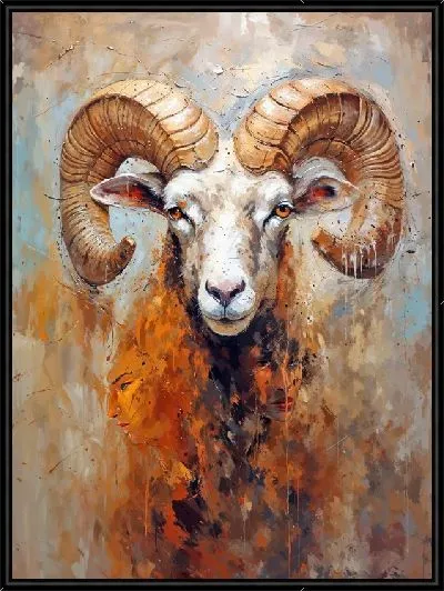 Картина Баран №28
