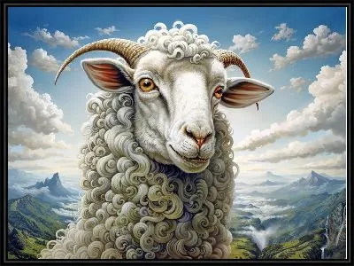 Картина Баран №40