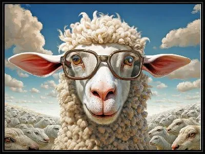 Картина Овечка №41