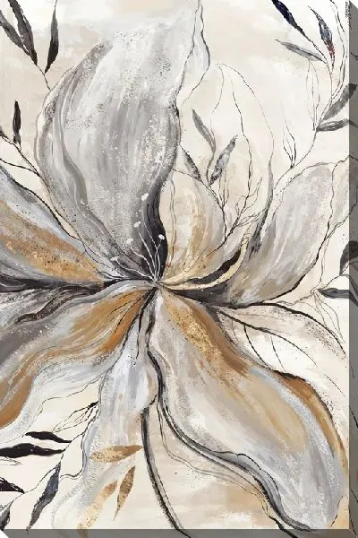 Постер Бежевый цветок