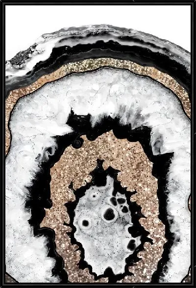 Картина Текстурный срез камня