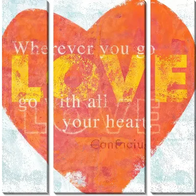 Модульная картина Сердце №1