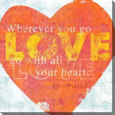 Картина маслом Сердце №1