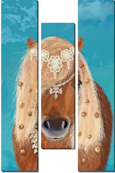 Модульная картина Лошадь №852