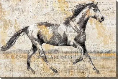 Картина маслом Лошадь №586