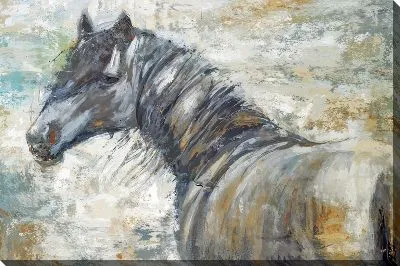 Картина маслом Лошадь №564