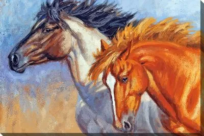 Картина маслом Лошадь №565