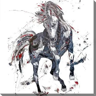 Картина маслом Лошадь №572