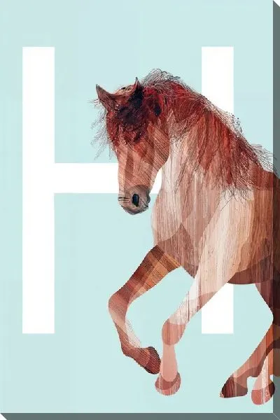 Картина маслом Лошадь №573
