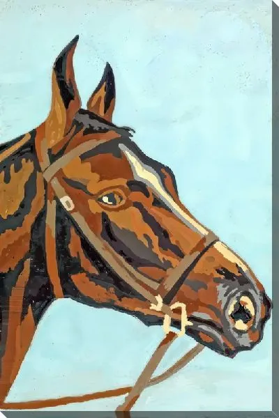 Картина маслом Лошадь №5861