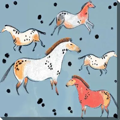 Картина маслом Лошадь №587