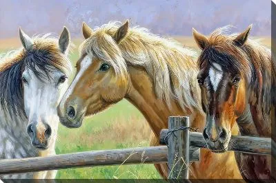 Картина маслом Лошадь №592