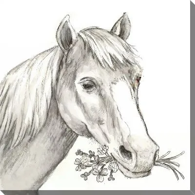 Картина маслом Лошадь №594