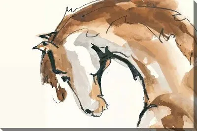 Картина маслом Лошадь №595