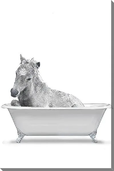 Картина маслом Лошадь №597