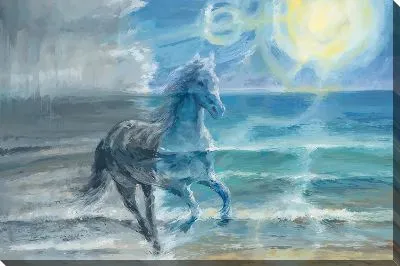 Картина маслом Лошадь №598