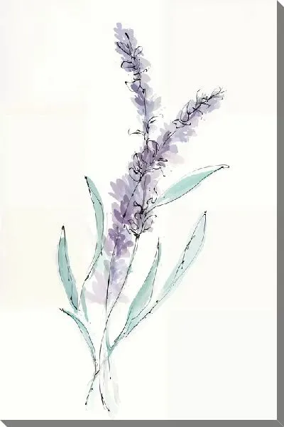 Картина маслом Лаванда №701