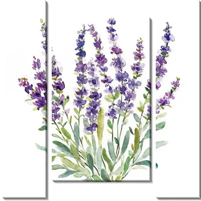 Модульная картина Лаванда №711