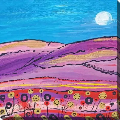 Картина маслом Лаванда №72