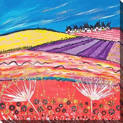 Картина маслом Лаванда №74