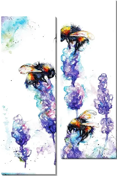 Модульная картина Лаванда №751