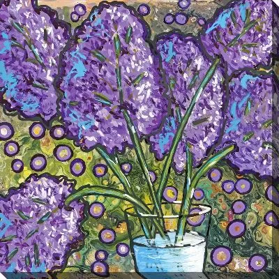 Картина маслом Лаванда №80