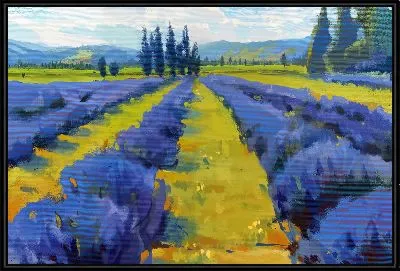 Картина Лаванда №931