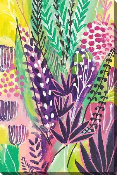 Картина маслом Лаванда №941