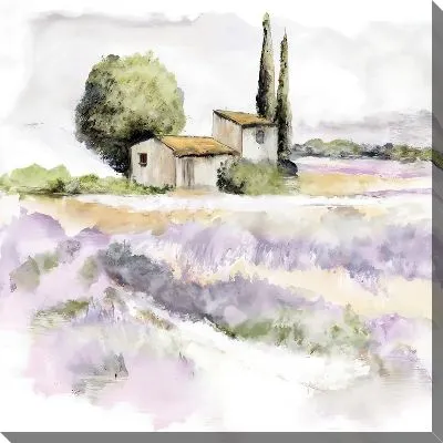 Картина маслом Лаванда №961