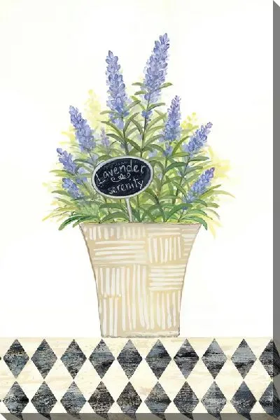 Картина маслом Лаванда №104