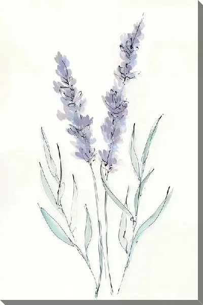 Картина маслом Лаванда №105