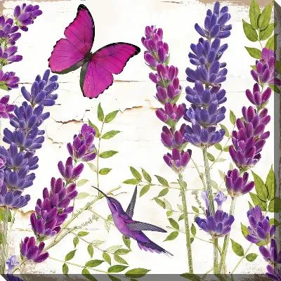 Картина маслом Лаванда №108