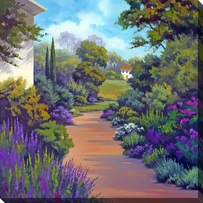 Картина маслом Лаванда №111