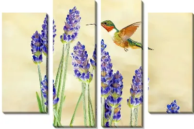 Модульная картина Лаванда №113