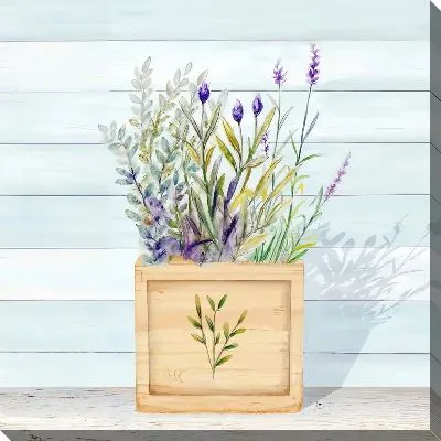 Картина маслом Лаванда №120