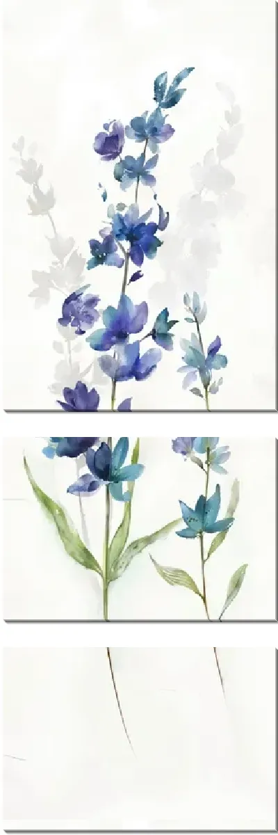 Модульная картина Лаванда №121