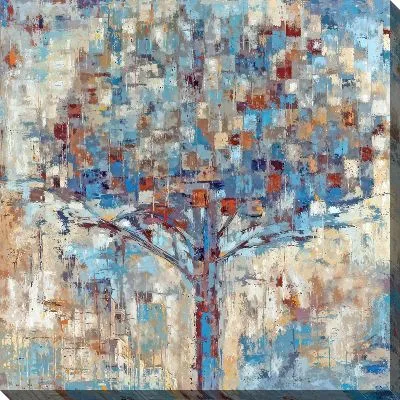 Картина маслом Фактурное дерево