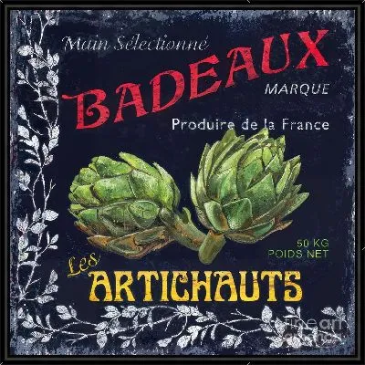 Артишоки в стиле винтаж