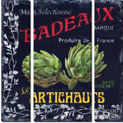 Артишоки в стиле винтаж