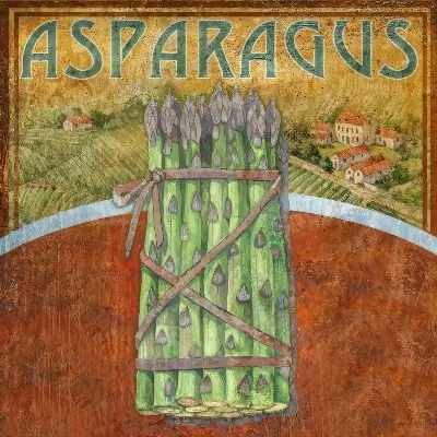 Спаржа в стиле винтаж