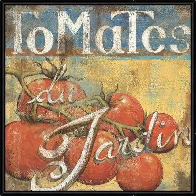 Картина Томаты в стиле винтаж №2