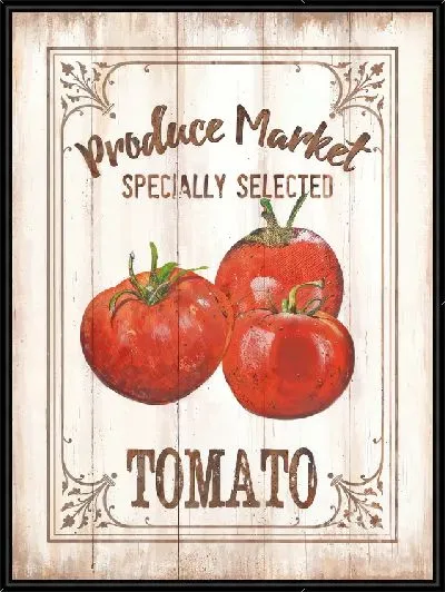 Картина Три томата винтаж