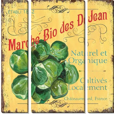 Брюссельская капуста винтаж