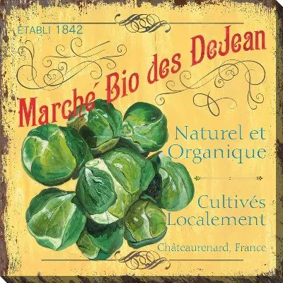 Брюссельская капуста винтаж