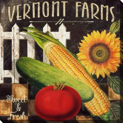 Томат, огурец, кукуруза и подсолнух