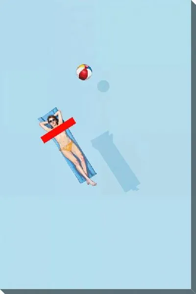 Картина маслом Бассейн №302