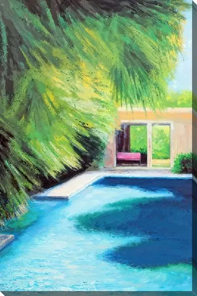 Картина маслом Бассейн №309