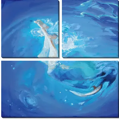 Модульная картина Бассейн №312